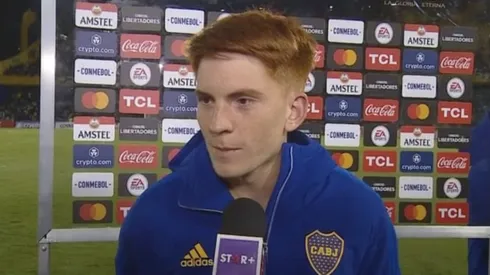 Barco, la figura del partido. Foto: Captura