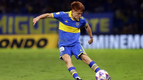 El mensaje de Barco tras su debut como titular en La Bombonera. Foto: Getty