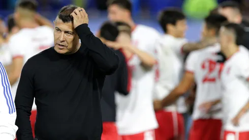 Almirón encontró algunos errores frente a Estudiantes. Foto: Getty