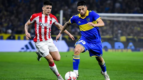 Boca vs. Estudiantes por la Liga Profesional. Foto: Getty