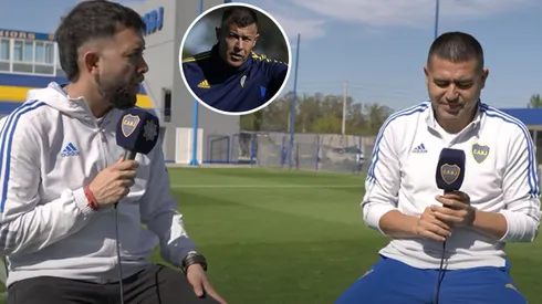 Juan Román Riquelme habló de Almirón. (Foto: el Canal de Boca)