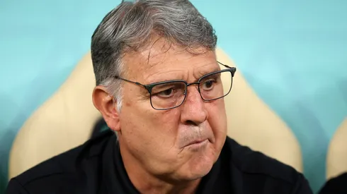 Tata Martino en el Mundial de Qatar. (Getty)