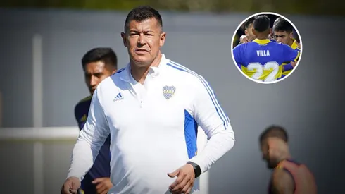 El primer once de Almirón. (Prensa Boca // Getty)