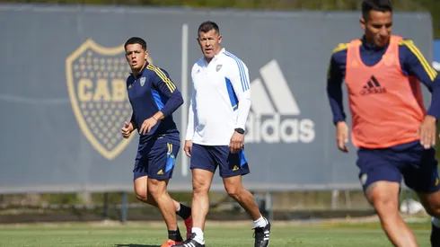 Almirón, nuevo DT de Boca (prensa CABJ)