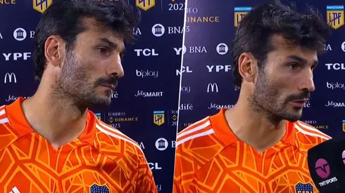 La fuerte autocrítica de Javi García. Foto: Captura