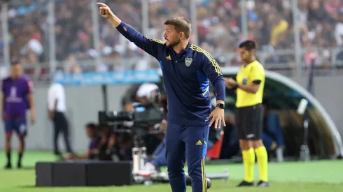 Mariano Herrón, DT interino de Boca. (Getty)