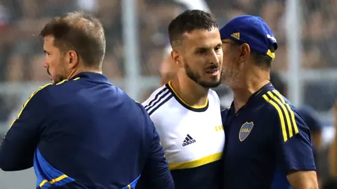 Benedetto se retiró vs. Monagas por una molestia. Foto: Getty