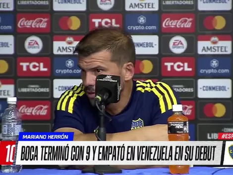 Herrón explicó por qué sacó a Langoni en el entretiempo