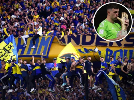 Tremendo elogio del Dibu Martínez a la hinchada de Boca: "Está por encima"