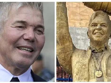 "Complejo de inferioridad": los memes de los hinchas de Boca por la insólita estatua de Gallardo