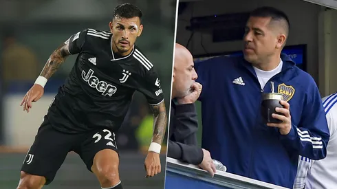 Riquelme habló con Paredes. (Getty)