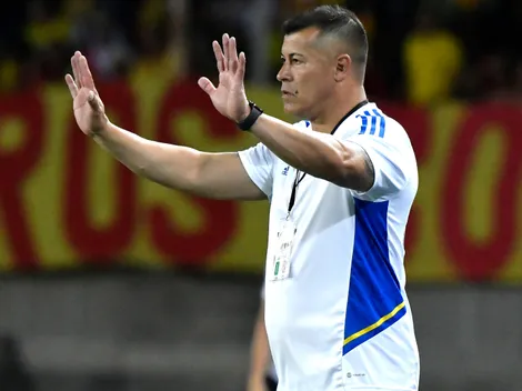 Almirón analizó la jugada del gol de Pereira: "Un poquito de descontrol"