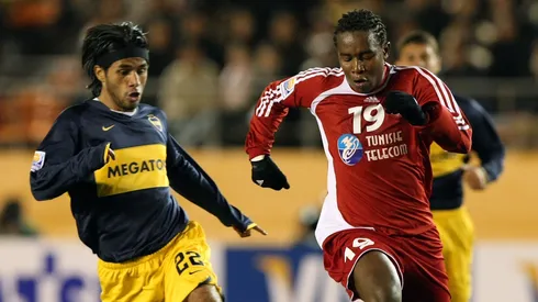 Fabián, en el Mundial de Clubes 2007. Foto: Getty