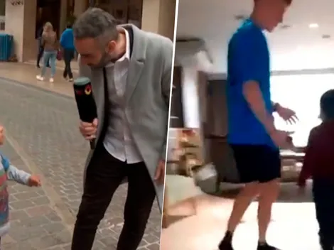 VIDEO | Barco y un tierno momento con el niño que se volvió viral