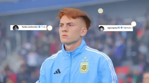 Hay nuevos apodos para Valentín Barco. Foto: AFA Selección