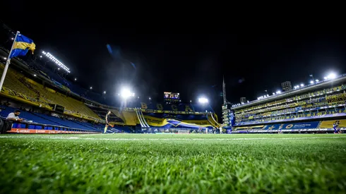 La prueba que realizó Boca este viernes. Foto: Getty