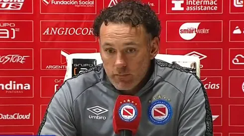 Milito, luego de perder con Boca. (Prensa CABJ)