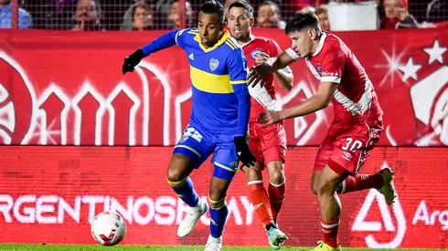 Boca vs. Argentinos por la Liga Profesional. Foto: Getty
