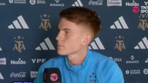 Barco se prepara para jugar el Mundial Sub 20. (Captura TNT Sports)