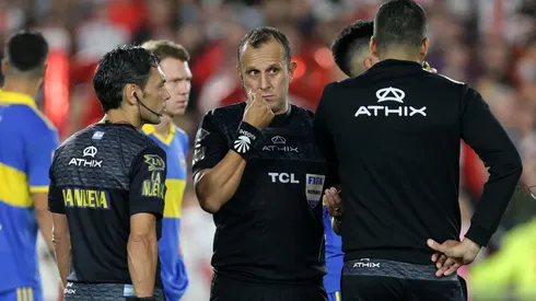 Herrera, el árbitro del Boca-River (Getty)