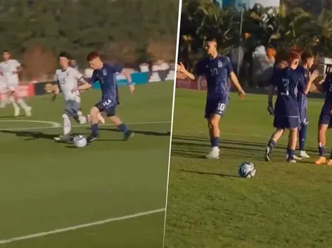 VIDEO | El golazo del Colo Barco en el triunfo de la Selección Argentina Sub 20