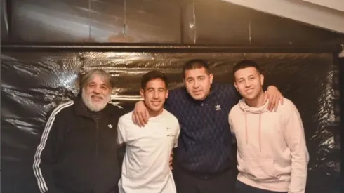 La defensa de Cacho Riquelme a Boca. Foto: Instagram