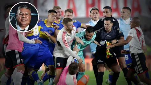 La postura de Tapia sobre los episodios en el Monumental. Foto: Getty