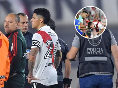 Hasta Enzo Pérez lo reconoció: la palabra del jugador de River sobre el desubicado gesto de Palavecino