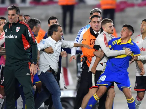 VIDEO | El gesto que desató la polémica en el final del Boca-River