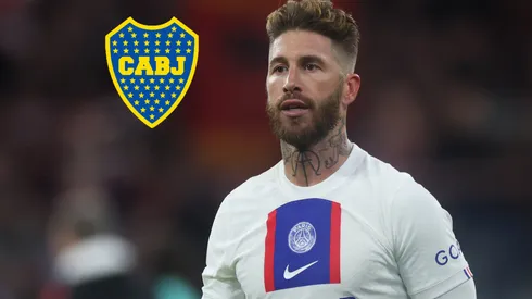 Otro guiño de Sergio Ramos a Boca. (Getty)