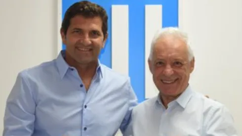 Capria salió al cruce contra los jugadores de Boca. Foto: Racing Oficial