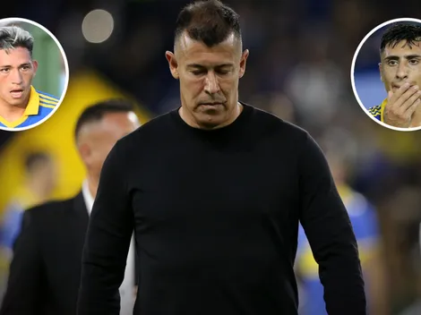 Se supo: la razón por la que Almirón eligió a Vázquez en lugar de Merentiel para el Superclásico