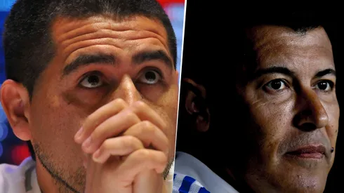 Riquelme y Almirón, los conductores. (Getty)