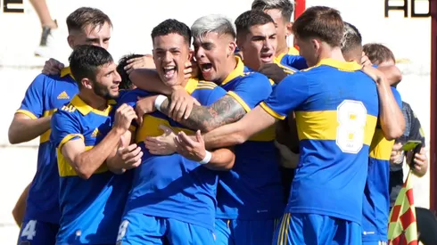 Boca vs River por el Superclásico de Reserva. Foto: Boca Oficial