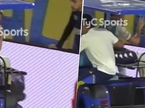 VIDEO | El desagradable gesto de Piovi a la hinchada de Boca que debió ser sancionado