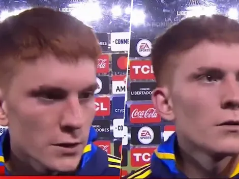 La alegría de Barco por su primer gol con la camiseta de Boca: "Era algo que soñaba"