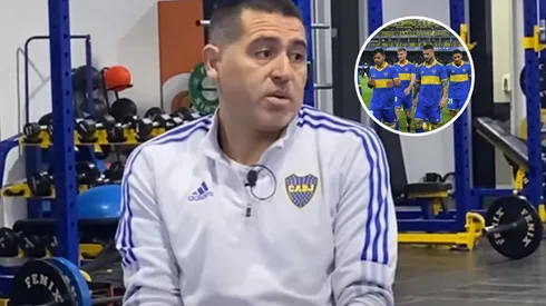 Riquelme habló sobre la política que utilizan en Boca (Captura: Youtube Flavio Azzaro)