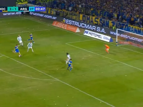 Reviví el gol de Riquelme en su partido Homenaje en la Bombonera