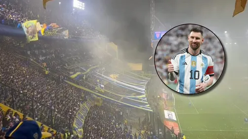 “Messi me tenés que perdonar…”: el nuevo hit de la hinchada de Boca en el Homenaje a Riquelme