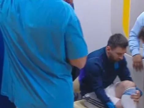 La foto de Messi en el vestuario de Boca que se hizo viral