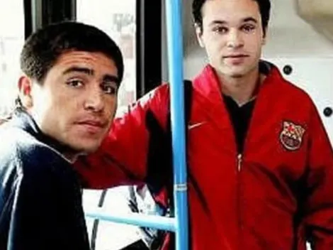 La emotiva carta de Iniesta a Riquelme por su despedida: "Es el fútbol"