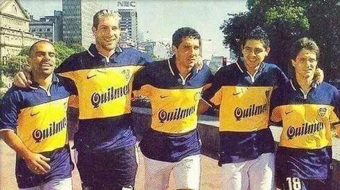 Riquelme e invitados de lujo para su homenaje.