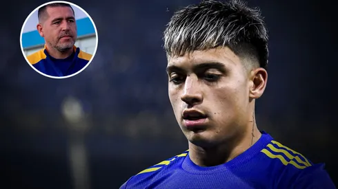 El padre de Zeballos y una frase que vincula a su hijo con Riquelme. Foto: Getty