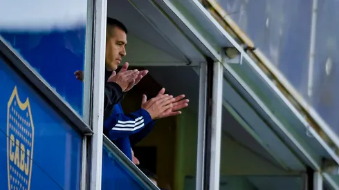 Riquelme invitó a otra figura con pasado en River. Foto: Getty