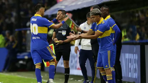 Exequiel Zeballos, con futuro incierto en Boca.