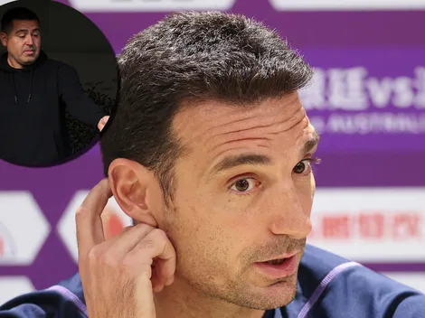 Scaloni habló antes del homenaje a Riquelme: “Imagino que…”