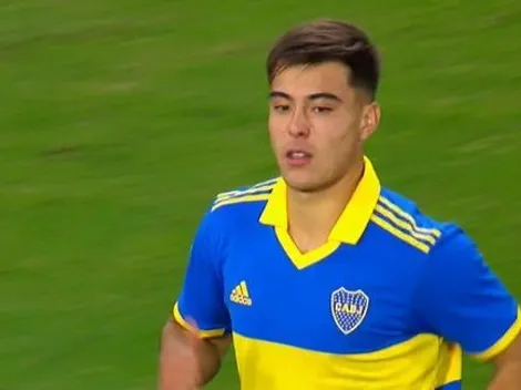 Así lo recibieron a Aaron Anselmino en su ciudad natal tras su debut en Boca