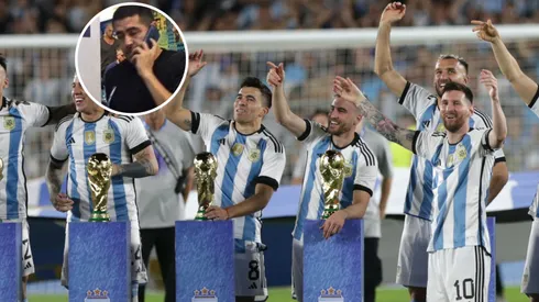 Riquelme llamó a un campeón del mundo. (Getty)