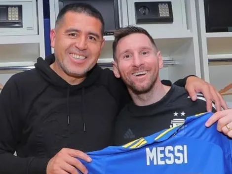¿Se pone la de Boca? El equipo para el que jugará Messi en la despedida de Riquelme