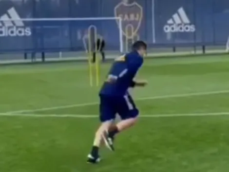 Preparado: el entrenamiento especial que está haciendo Riquelme para su despedida